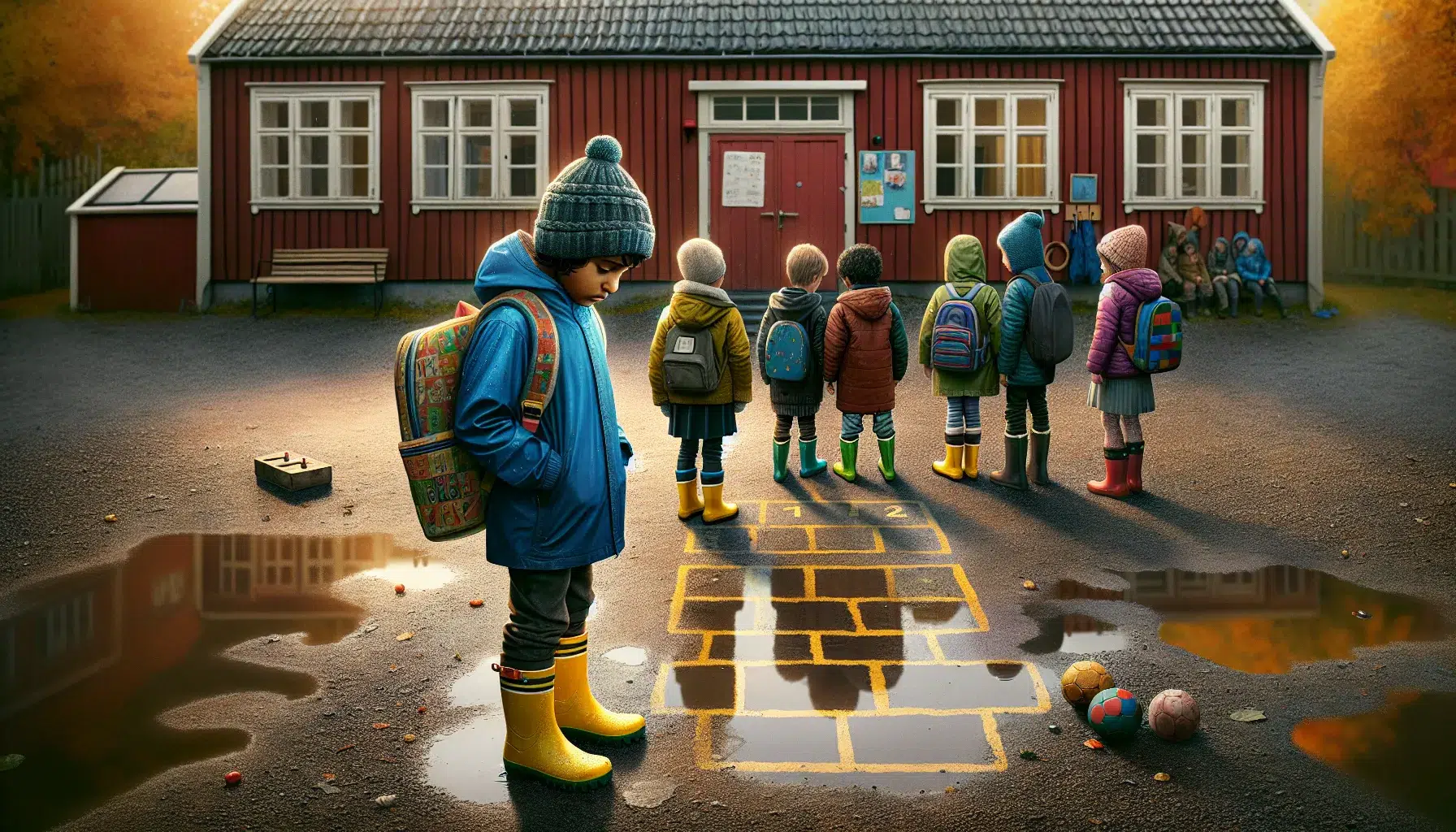 Barnets f&oslash;rste skoledag: hvordan forebygge mobbing fra start &ndash; illustrasjon 1