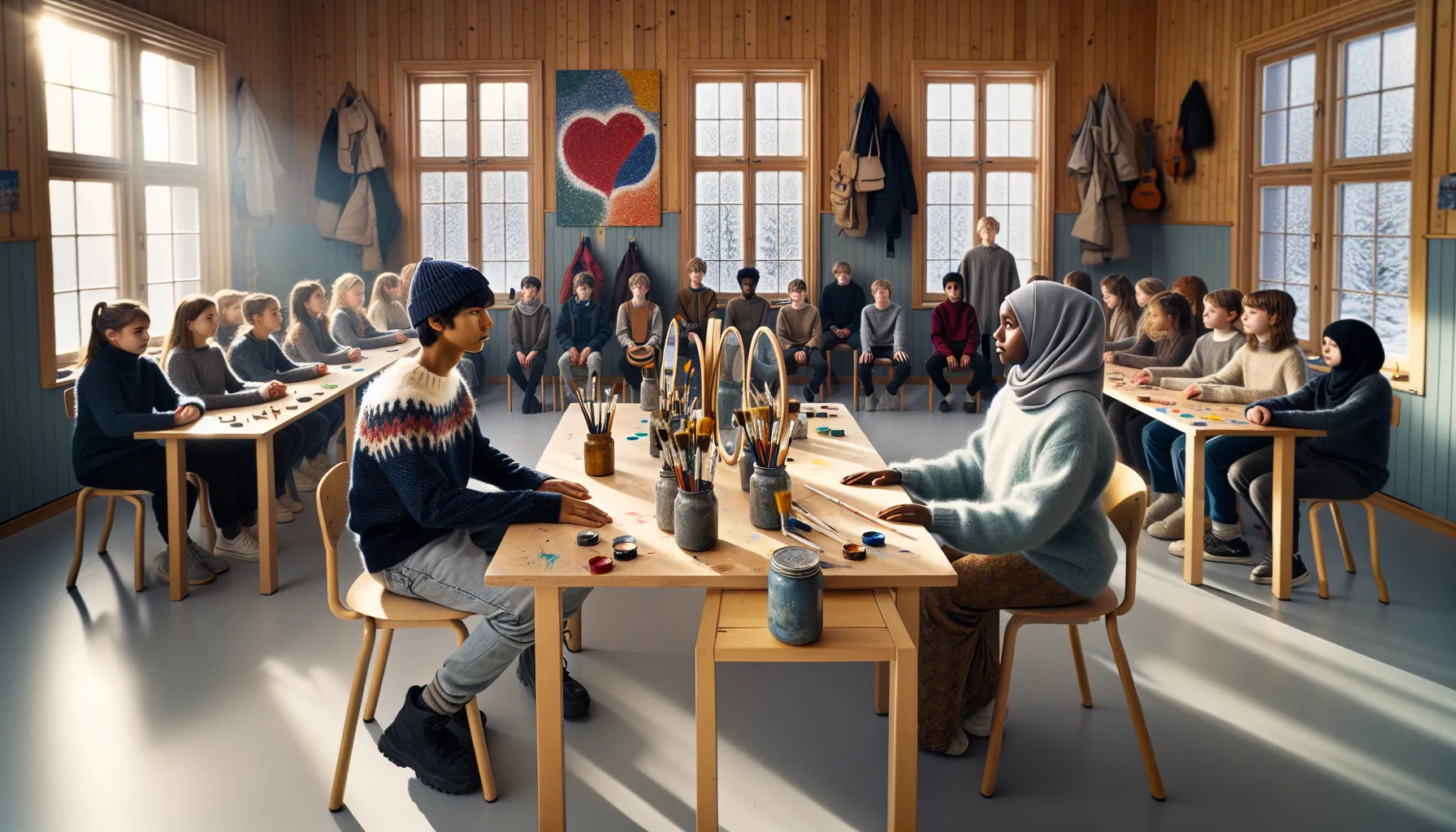Hvordan skoler kan bruke kunst og kreativitet for &aring; bekjempe mobbing &ndash; illustrasjon 2